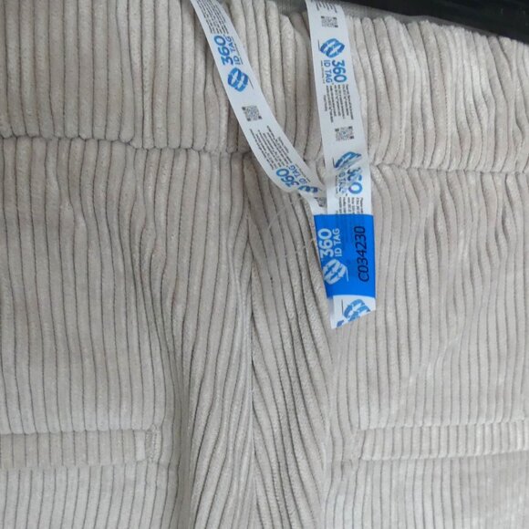 MAC Jeans Chiara Fluid Corduroy Pull On Trouser Pants USA Size 2 EU 32 - Picture 12 of 13